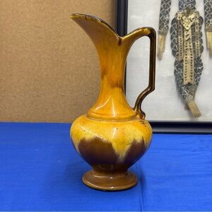 Stunning Vintage Royal Haeger Pitcher Ewer Vase Drip Glaze 10"